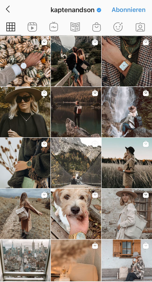 Die Modemarke KaptenandSon vermittelt mit matten Erdfarbtönen ihre Nähe zur Natur.