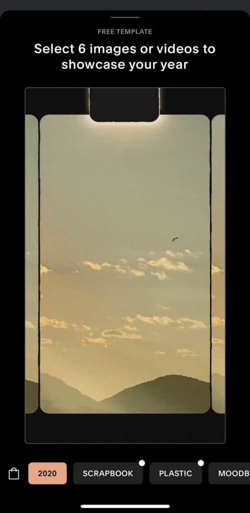 Instagram Apps und Tools: Unfold 2