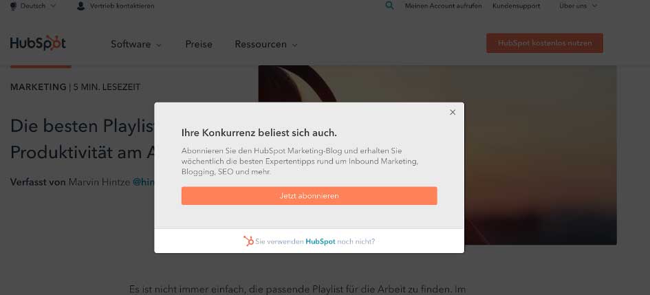 MarTech Marketing: HubSpot Newsletter