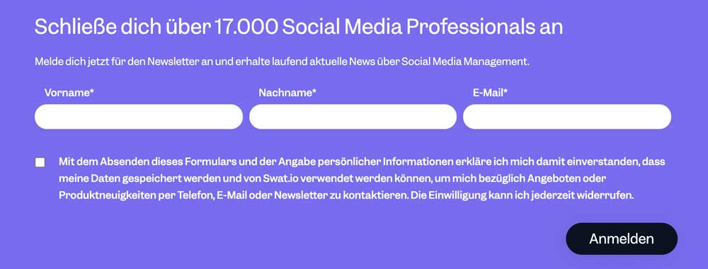 MarTech Marketing: Swat.io Newsletter