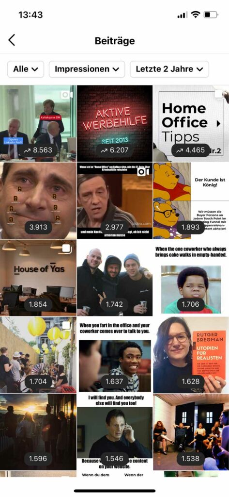 Beiträge in Insights Übersicht